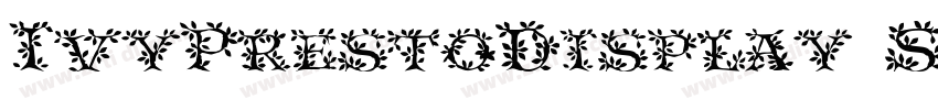 IvyPrestoDisplay Sem字体转换
